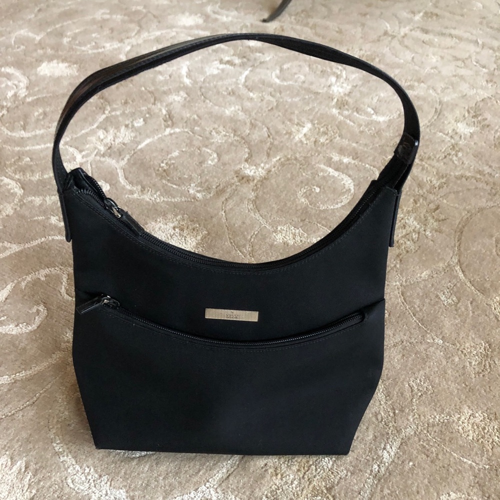Gucci Black Nylon Hangbag